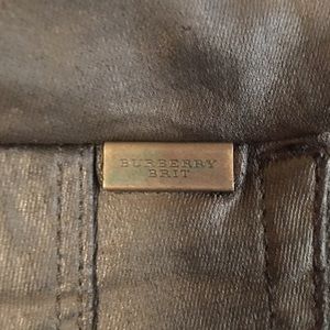 (Authentic)Burberry skinny pants/Jean type pants